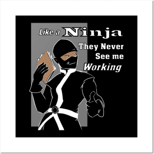 Office Ninja Posters and Art